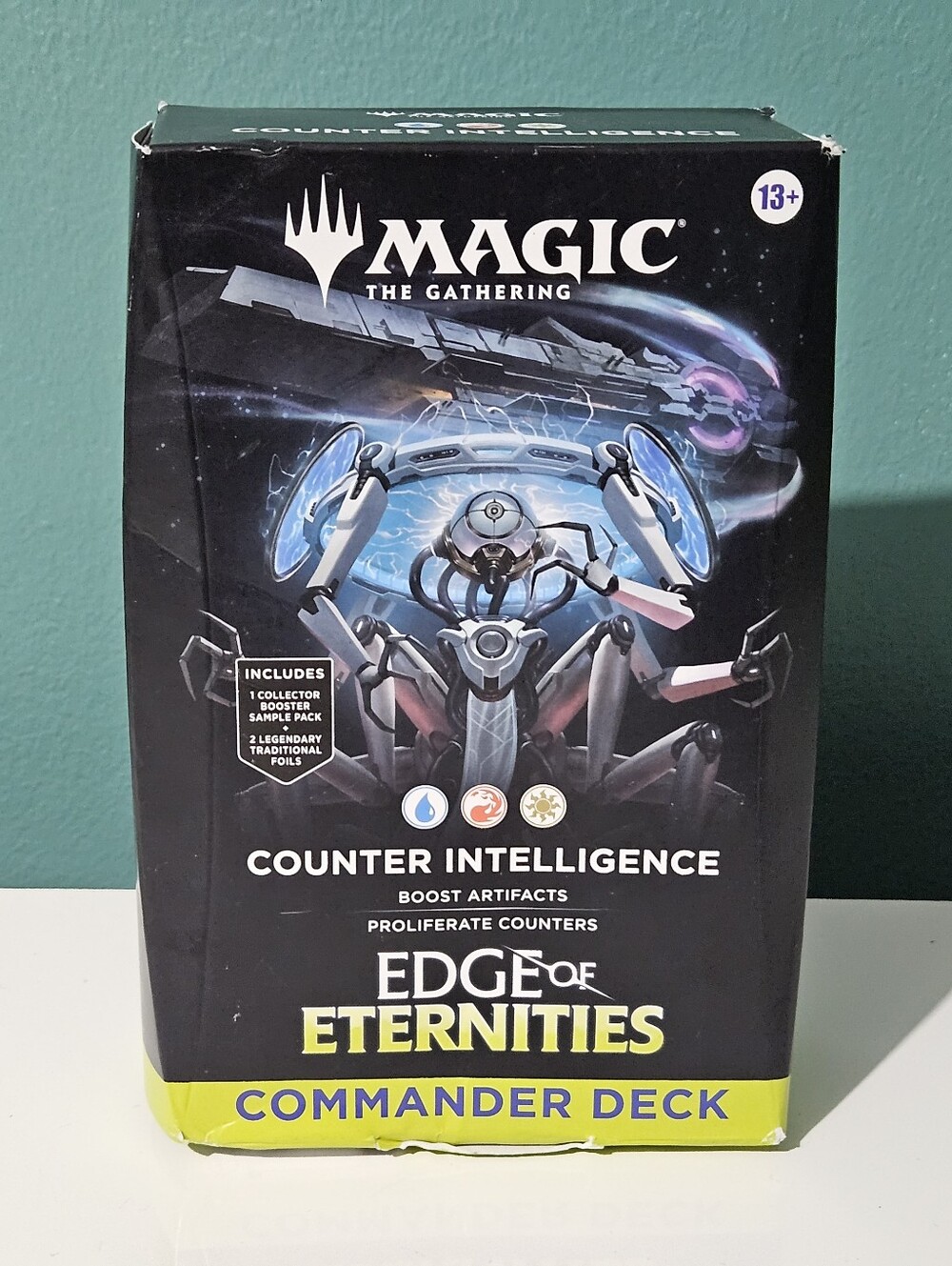 Magic the Gathering Edge of Eternities Counter Intelligence Commander Deck MTG